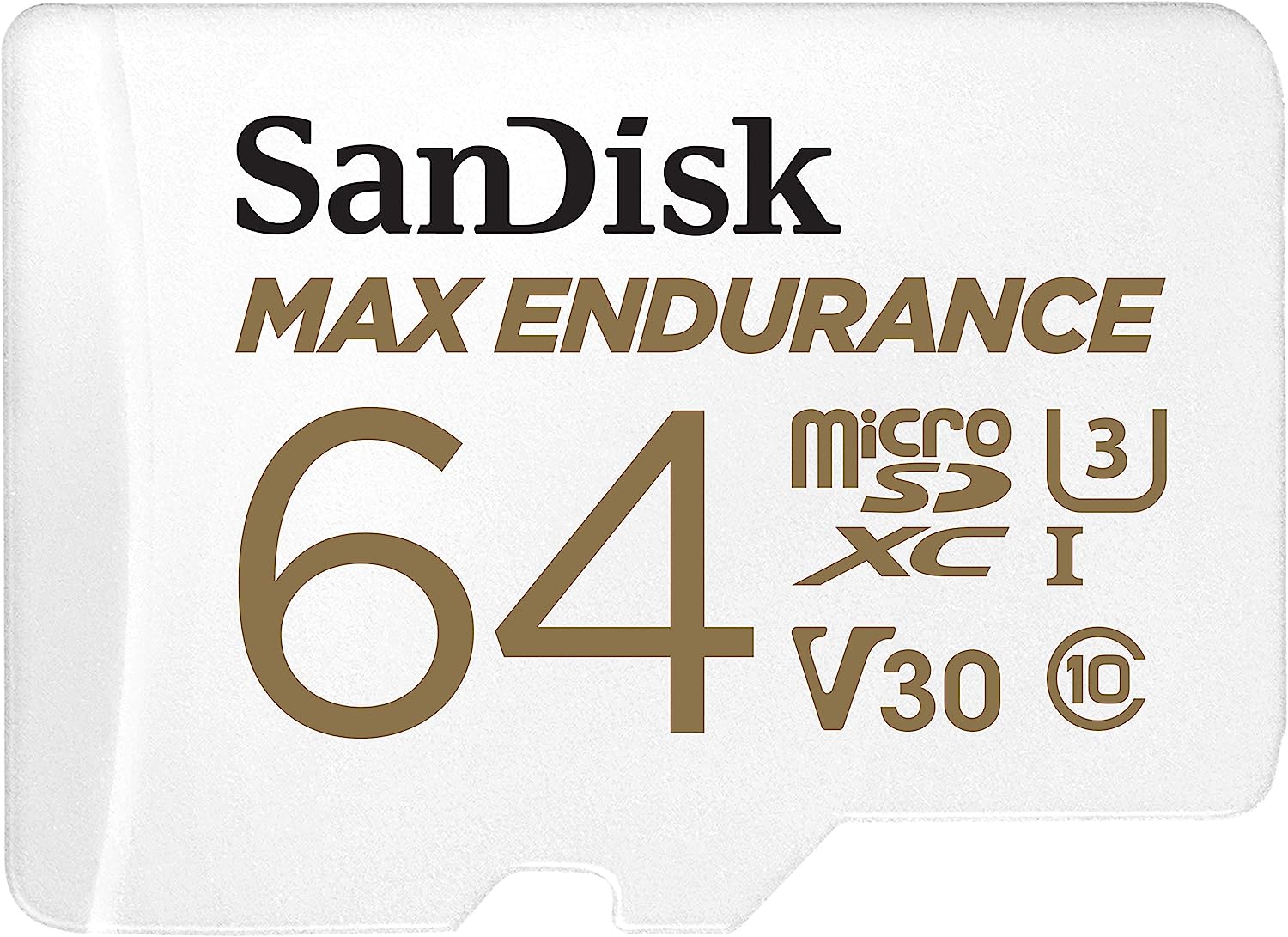 כרטיס זיכרון עמיד למצלמת רכב SanDisk 128GB MAX Endurance